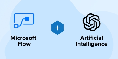 Microsoft Flow with Artificial Intelligence