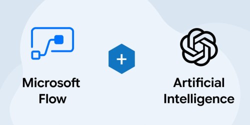 Microsoft Flow with Artificial Intelligence 