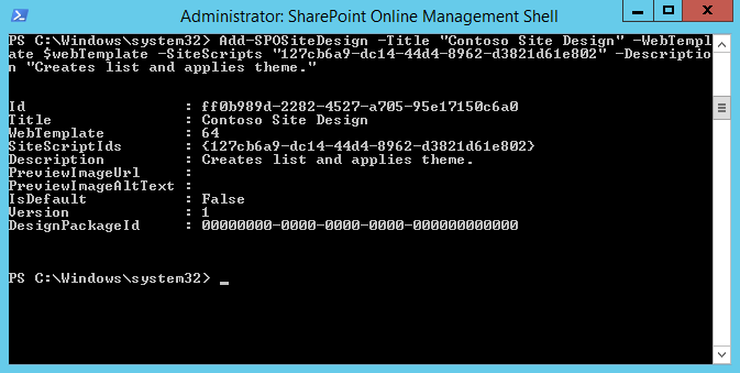 Sharepoint Online Management Shell