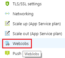 Click WebJobs