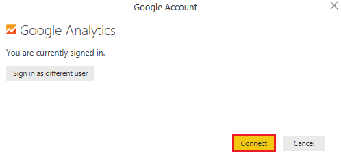 Load your Google Analytics data