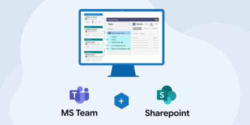 MS Team and SharePoint Online Site Association via The MS Team Tab 