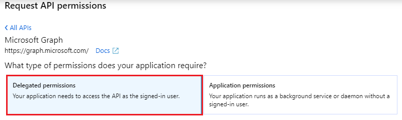 Delegated permissions for Group Action