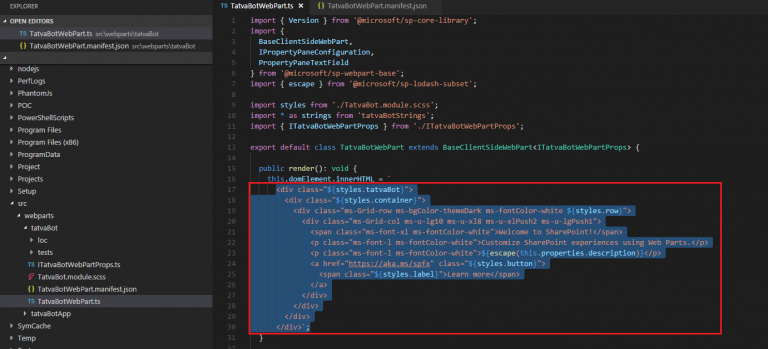 Build a Custom Chat Bot with SharePoint - TatvaSoft Blog