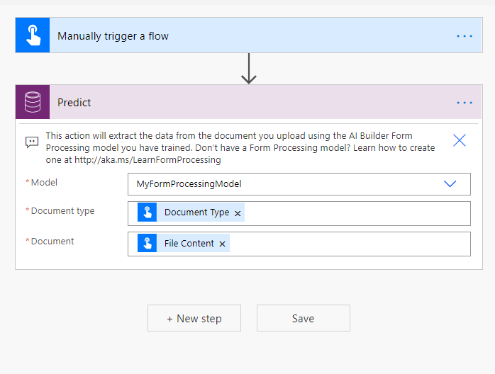 Manually Trigger a Flow Predict