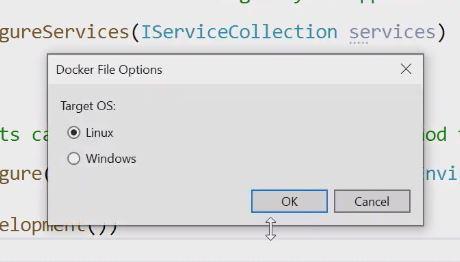 Docker FIle Options Docker FIle Options