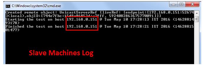 slave machine log slave machine log