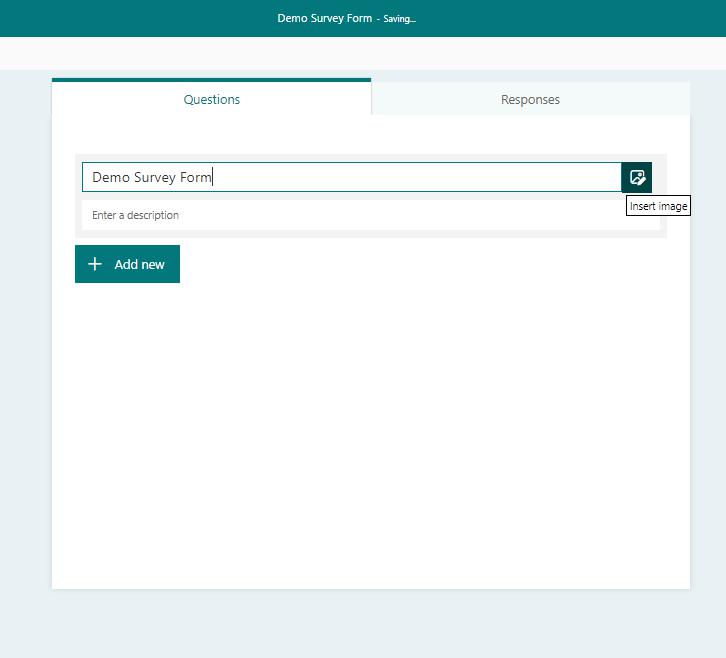 demo survey form demo survey form