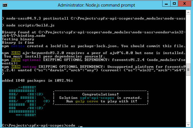 Node.js Command Prompt