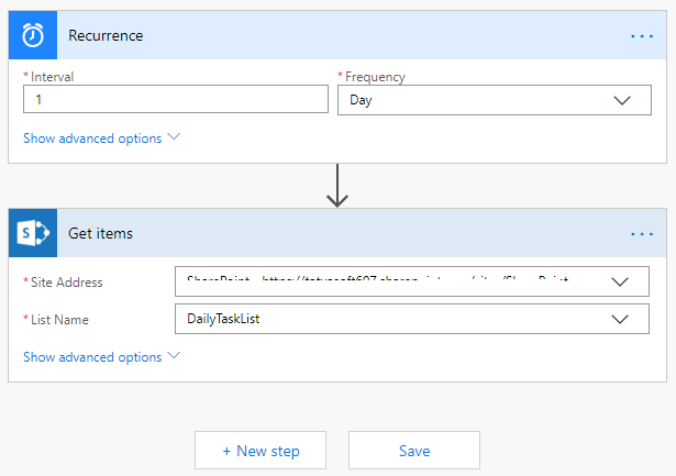 Set Site Address List Name