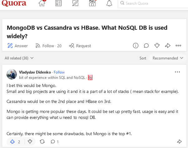 Hbase vs Cassandra Quora