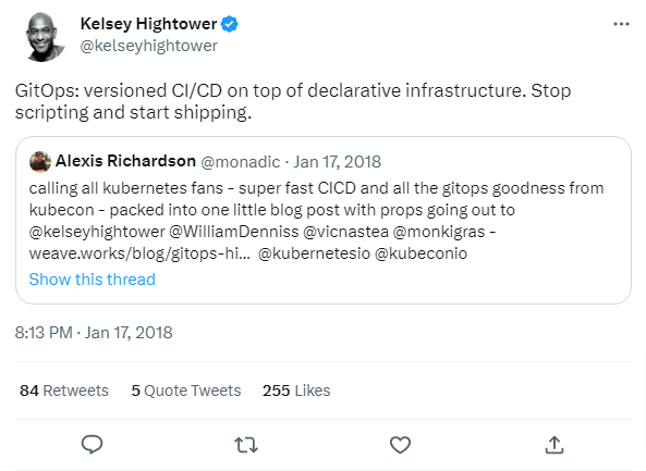 Kelsey Hightower on Twitter Kelsey Hightower on Twitter