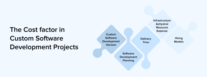 The Cost factor in Custom Software Development Projects The Cost factor in Custom Software Development Projects