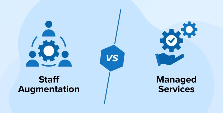 Staff augmentation vs Managed services