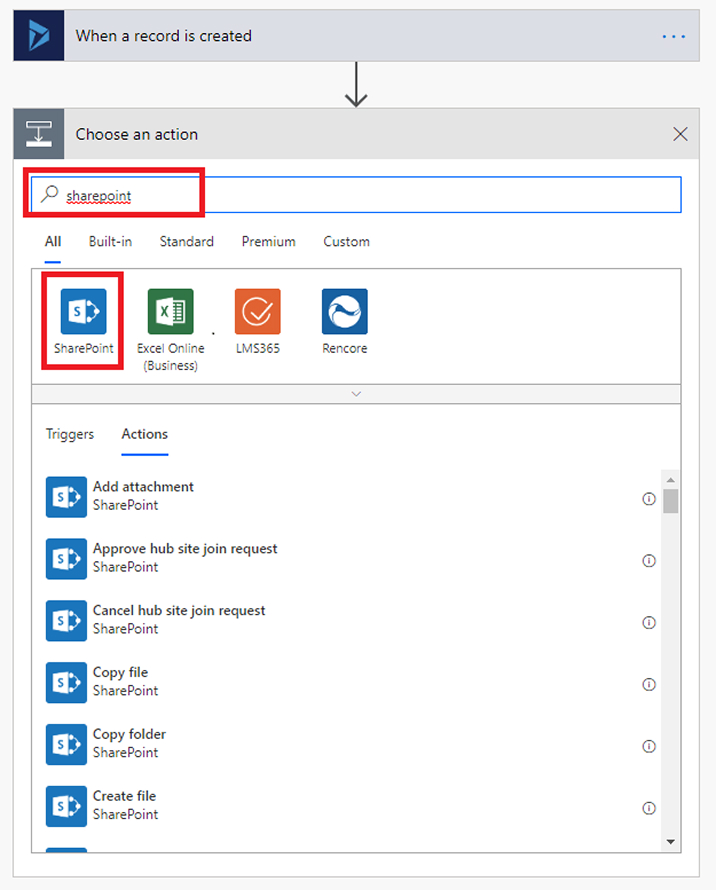 search the SharePoint