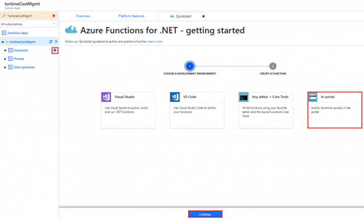 Azure Functions for .NET