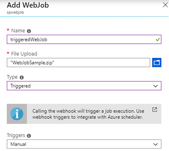 Add WebJob