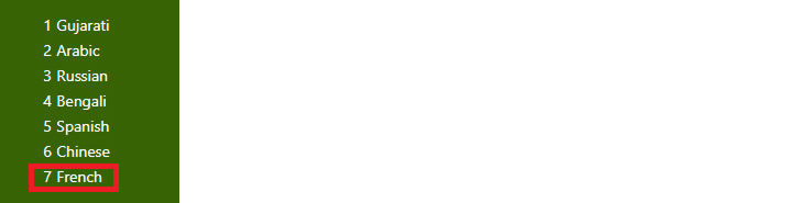 error message