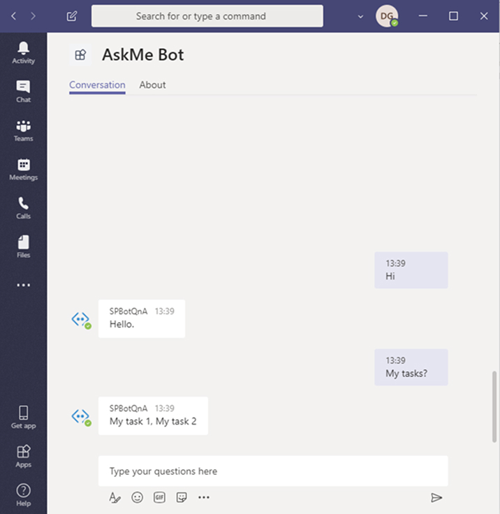 open the Bot