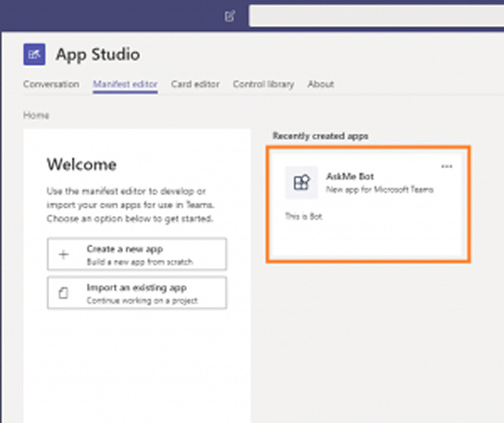 Bot app