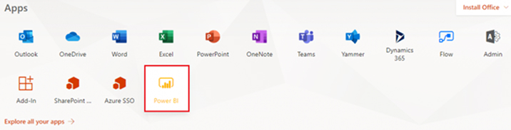 open Power BI