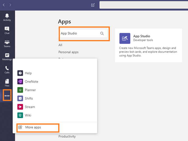 App Studio