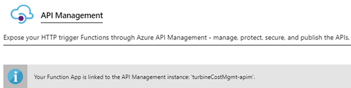 API Management instance 