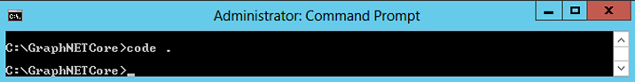 Open the project in Visual Studio Code 