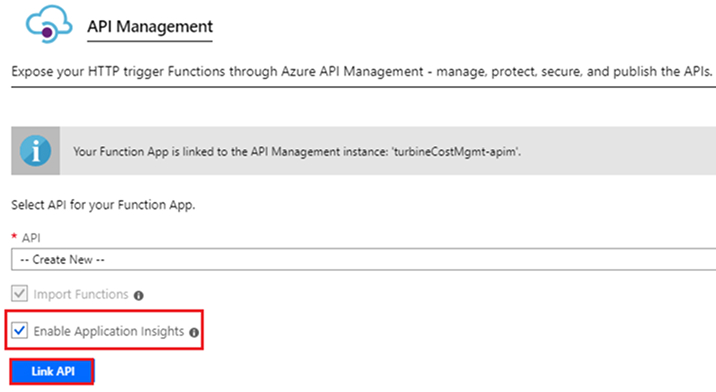 Enable Application Insights