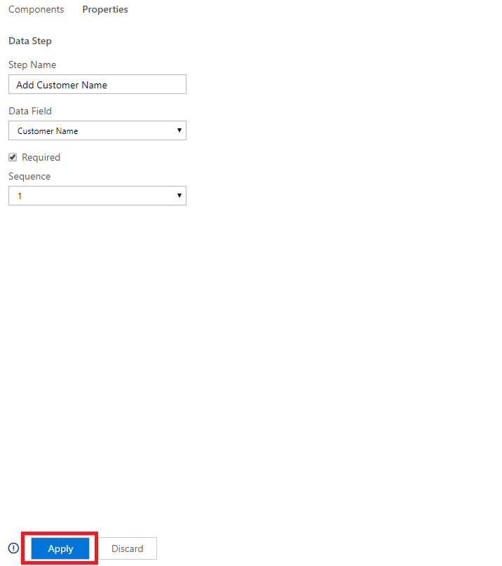 Change the name of the Data Step