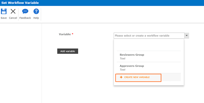 Create New Variable