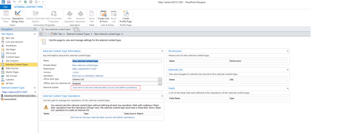 Discover External Data SharePoint