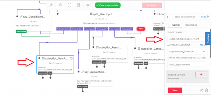 Set autopilot properties