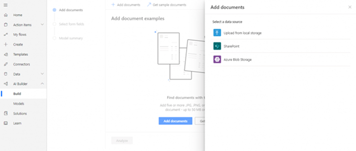 upload document from local storage