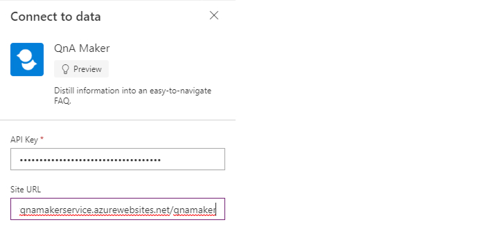 Connect to data