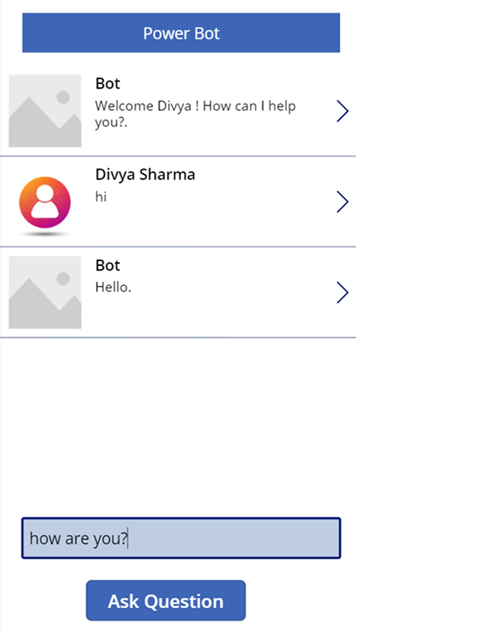 you can interact with bot