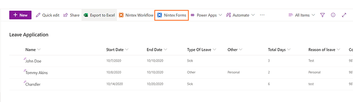 Nintex Forms