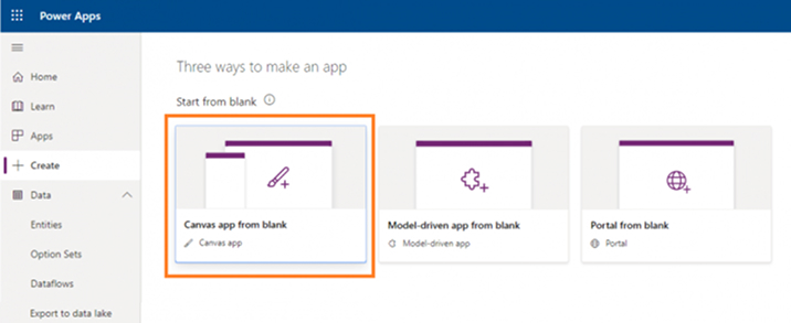 Power Apps Studio
