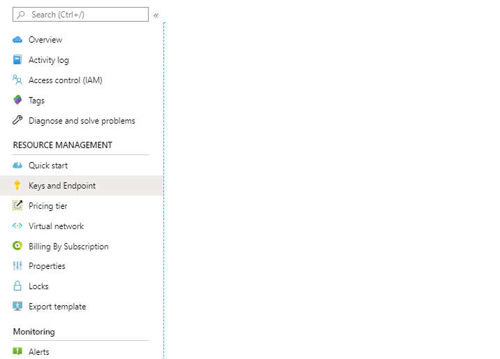 Keys and EndPoint