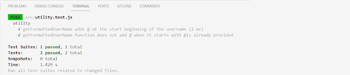 Unit Test Successful Unit Test Successful