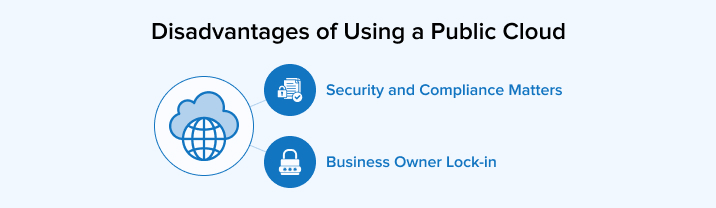 Disadvantages of Using a Public Cloud Disadvantages of Using a Public Cloud