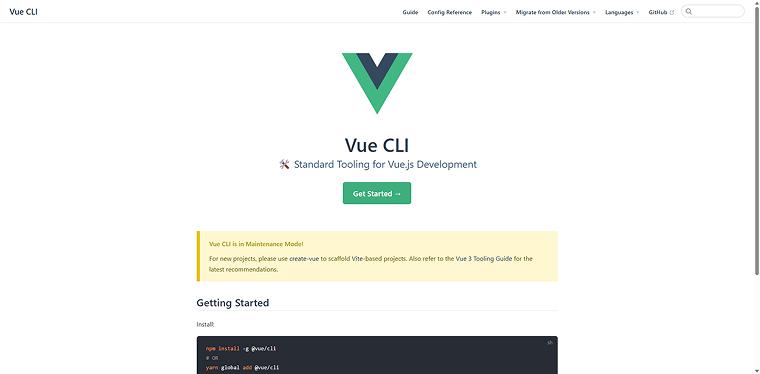 Vue CLI