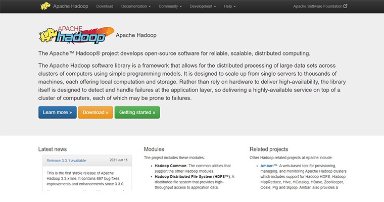 Apache Hadoop Apache Hadoop