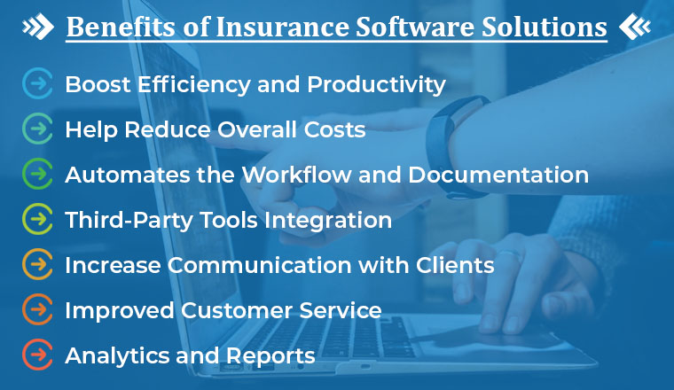 Benefits of Insurance Software Solutions Benefits of Insurance Software Solutions