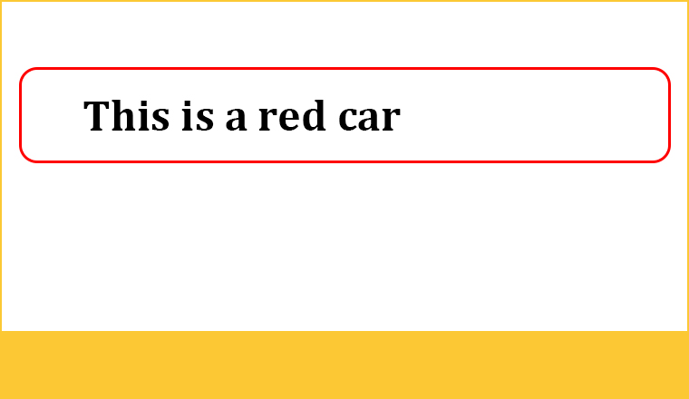 This is a red car