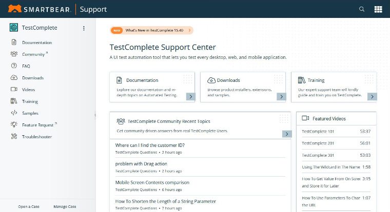 TestComplete TestComplete