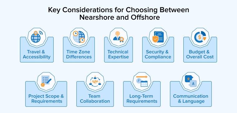 Key Considerations for Choosing Between Nearshore and Offshore