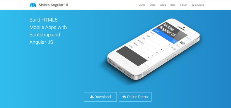 Mobile Angular UI Mobile Angular UI