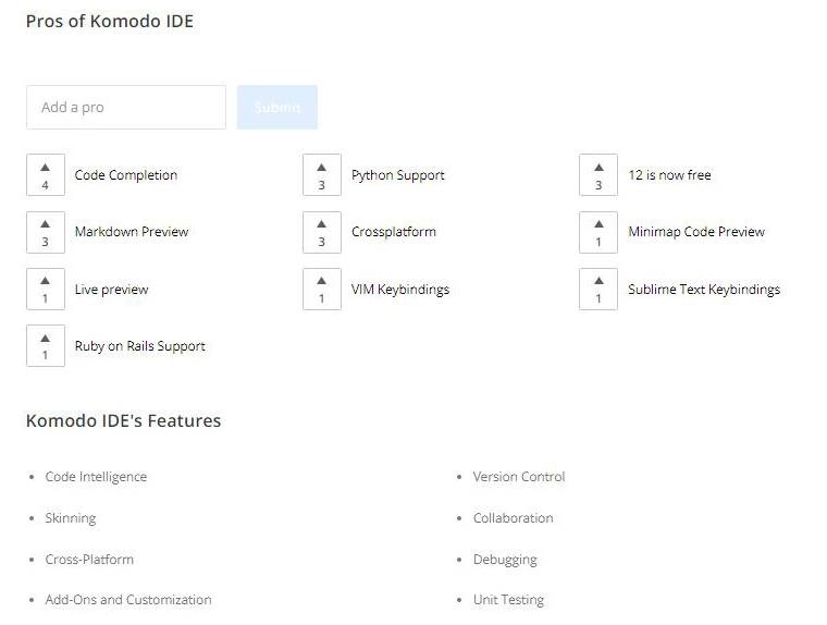 pros of komodo ide pros of komodo ide