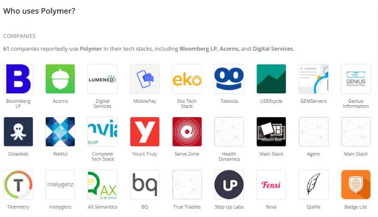 Companies Using Polymer Companies Using Polymer